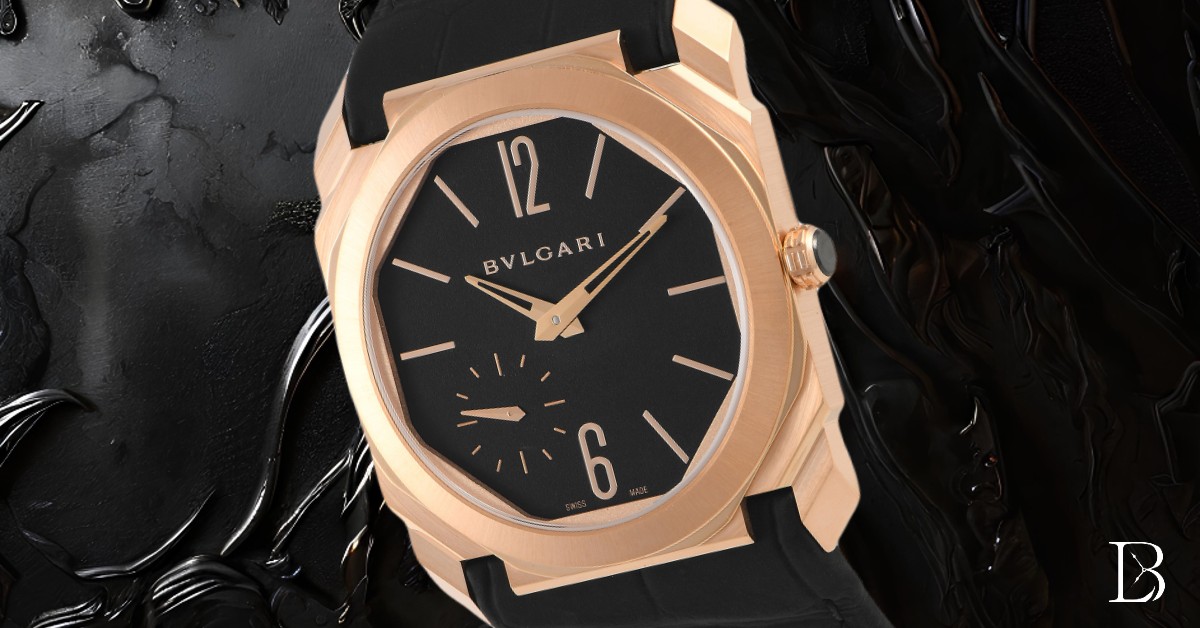 Rose gold Bulgari Octo Finissimo