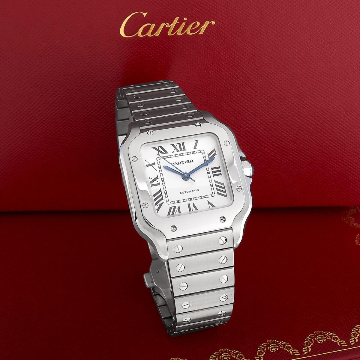 Cartier Santos De Cartier Medium Model Watch WSSA0029