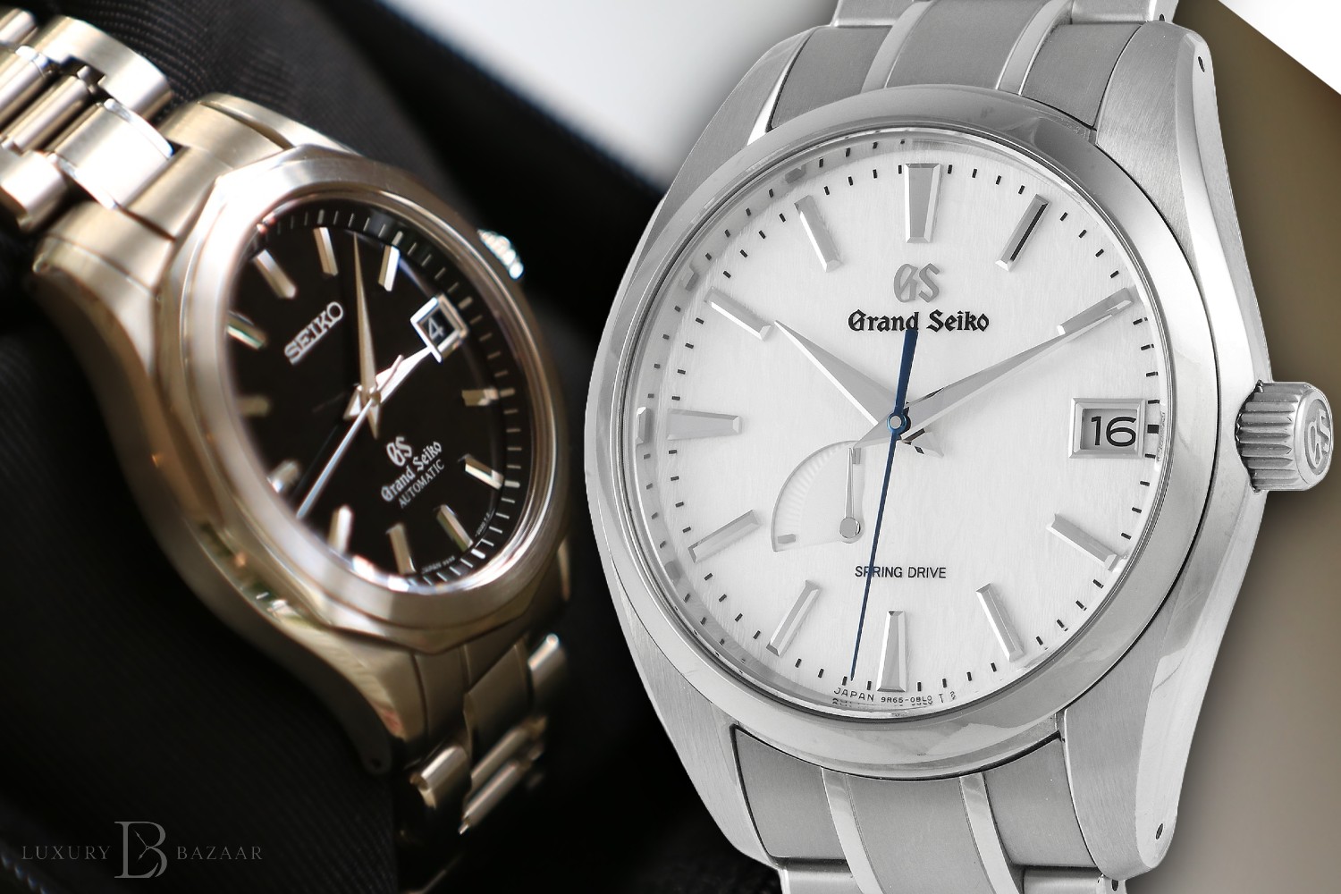 Grand Seiko titanium models: SBGR011 and SBGA211